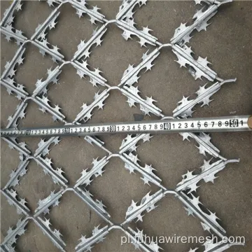 Rozszerzona siatka Concertina Razor Tree